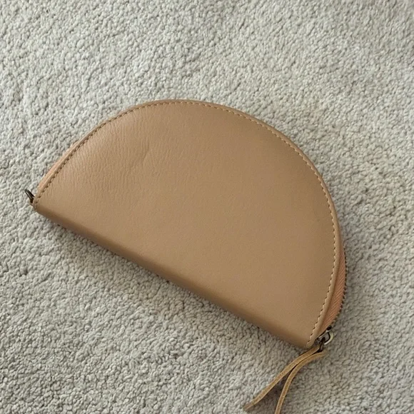 Mandrn Wedge Leather Wallet -Sand - Picture 4 of 5